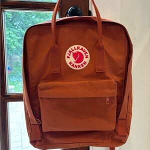 Fjallraven Kanken Backpack - Terracotta brown color